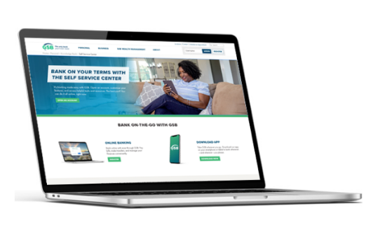 Laptop Dispositive on GSB website